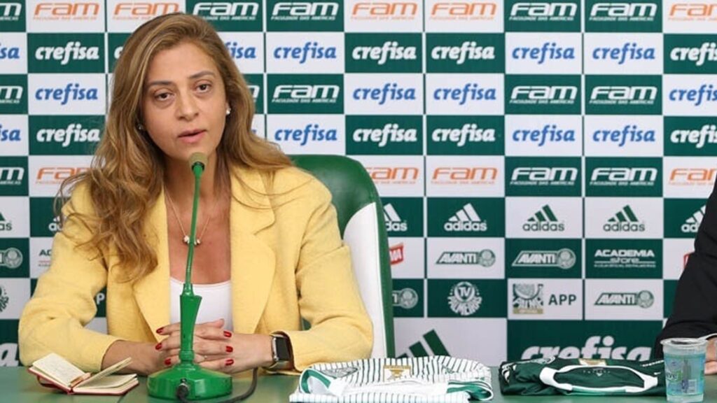 Leila Pereira patrocinadora do Palmeiras