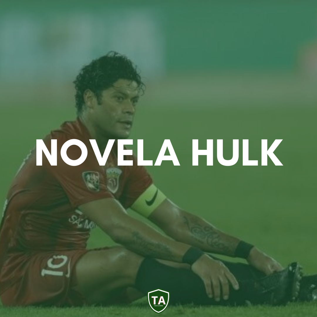 Hulk se aproxima novamente do verdão